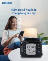 Đồng bộ dữ liệu đo huyết áp Omron HEM-6232T với ứng dụng OMRON connect trên điện thoại