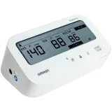 Góc nghiêng màn hình hiển thị chỉ số AFIB, huyết áp và nút bấm máy Omron HEM-7194T1