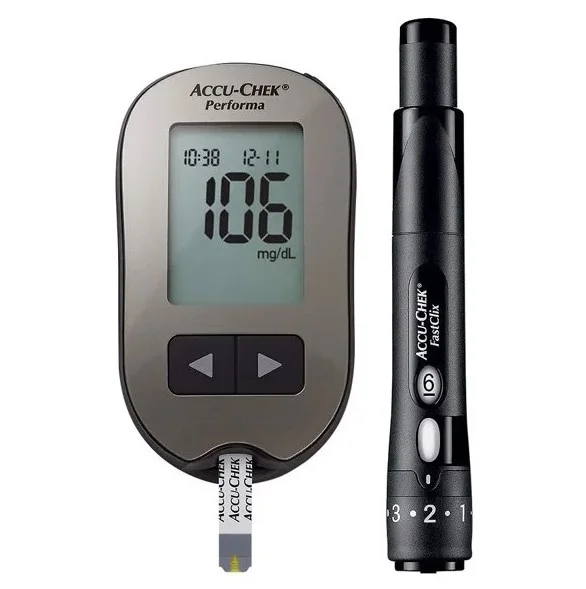 Máy đo đường huyết Accu-Chek Performa kết quả chuẩn xác nhanh chóng trong 5 giây