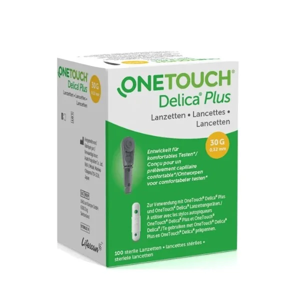 Kim lấy máu Onetouch Delica Plus 30G (25 cái) dùng cho máy Onetouch Flex, Select Plus Simple