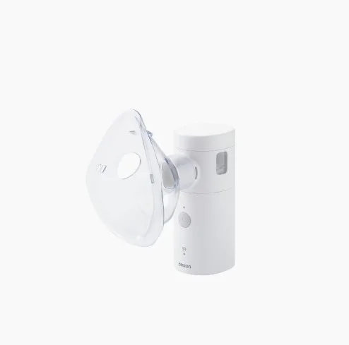 Thiết kế máy xông khí dung dạng lưới Omron NE-U300 màu trắng nhỏ gọn cầm tay