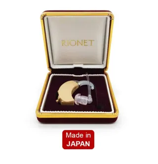Hộp nhung sang trọng đựng máy trợ thính không dây Rionet HB-23P Made in Japan