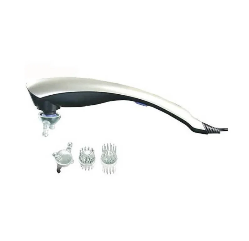 Thân máy thon dài uốn cong King Massage LC-2007AA kèm 3 đầu massage silicon trong