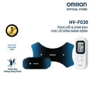 Máy massage xung điện trị liệu Omron HV-F030 giảm đau phục hồi cơ khớp bằng công nghệ TENS